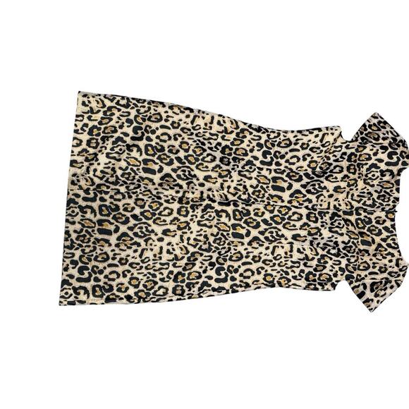 Vince Camino Dress Animal Print Size 4 - Picture 8 of 10